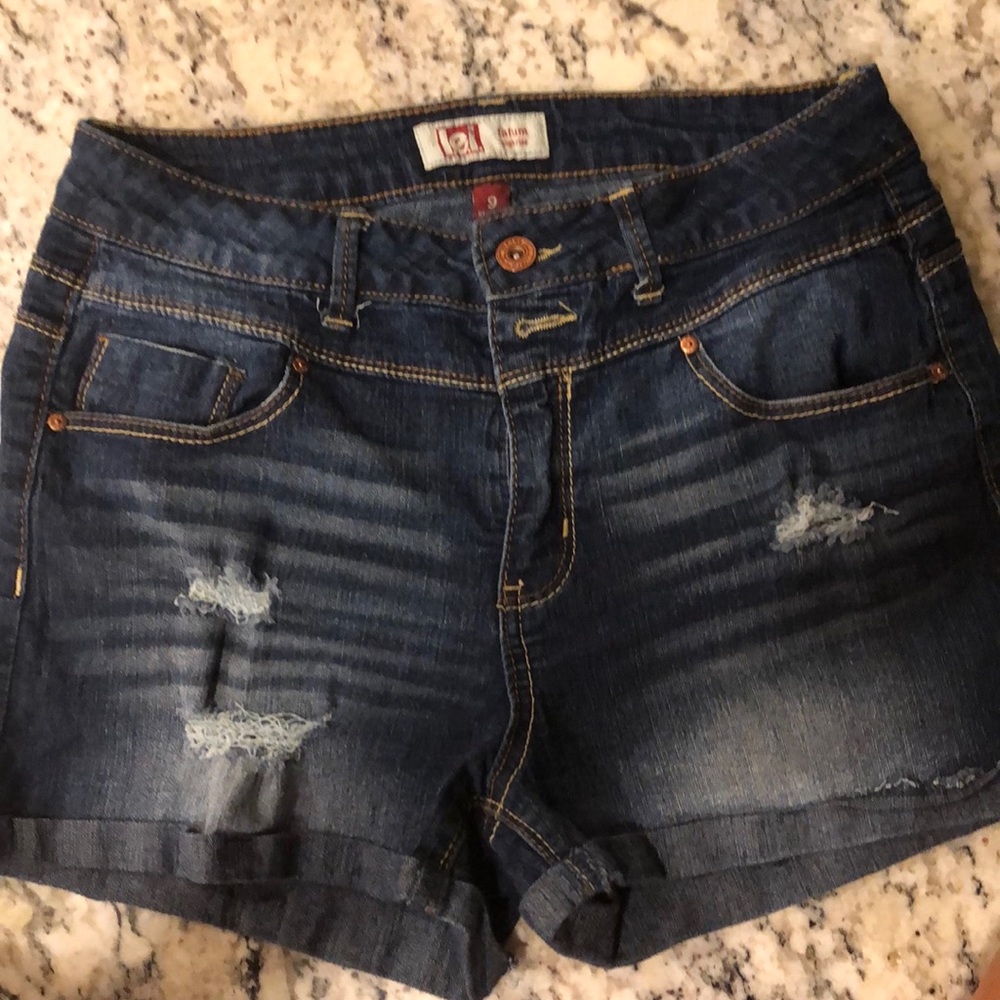 Jean shorts